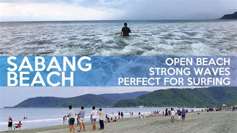 Sabang Beach: Your Surfing Paradise in Baler, Philippines..